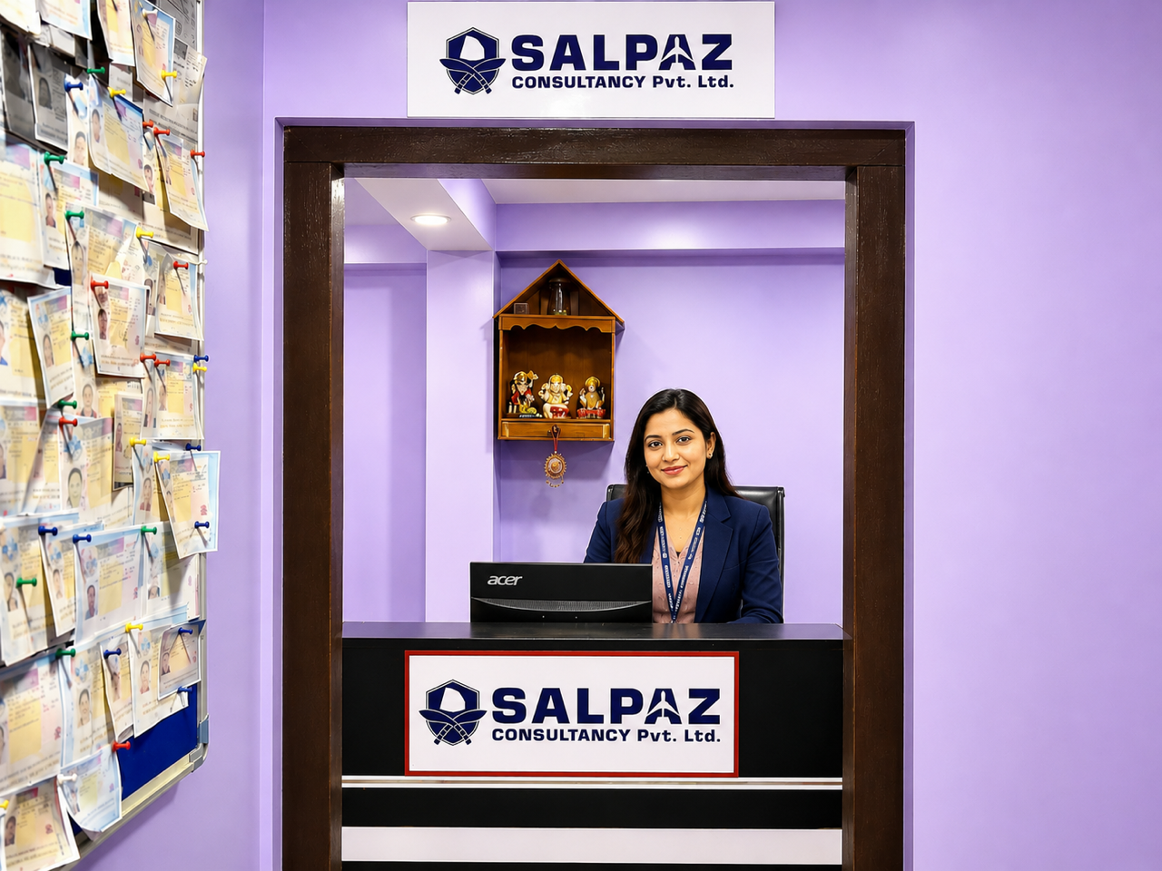 Salpaz reception desk